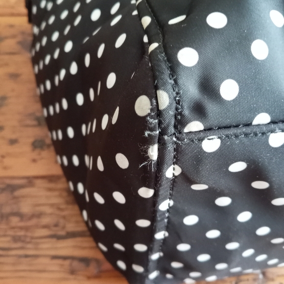 Kate Spade Black and White Nylon Blake Avenue Taden Tote/Baby Bag - Picture 5 of 15